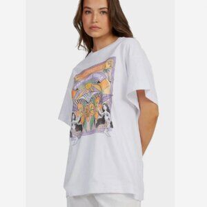Roxy Women’s Oversized T-shirt White Size M - 7438